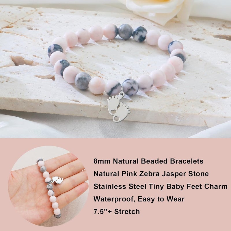 Sereney New Mom Gifts for Mom to Be, Cross Bracelet as Religious Gift Granddaughter Daughter Valentine Gifts for Teen Girls, Inspirational Bracelets as Girlfriend Gift for Women - Image 3